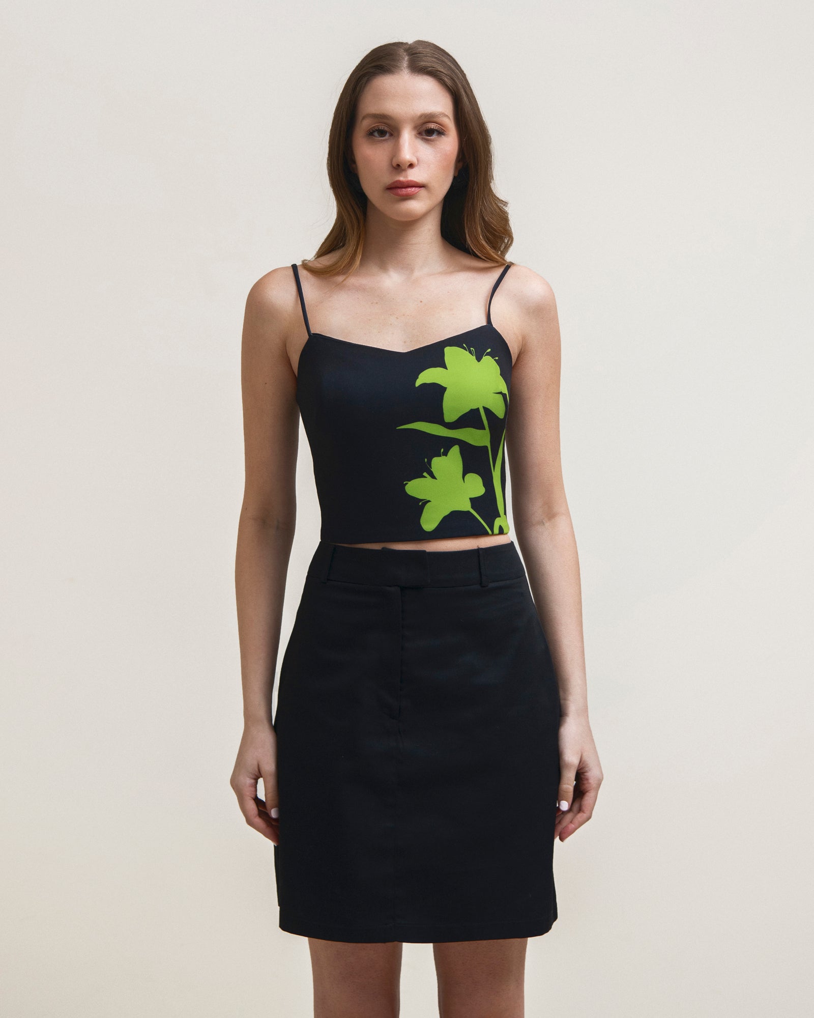 Classic Mini Suit Skirt