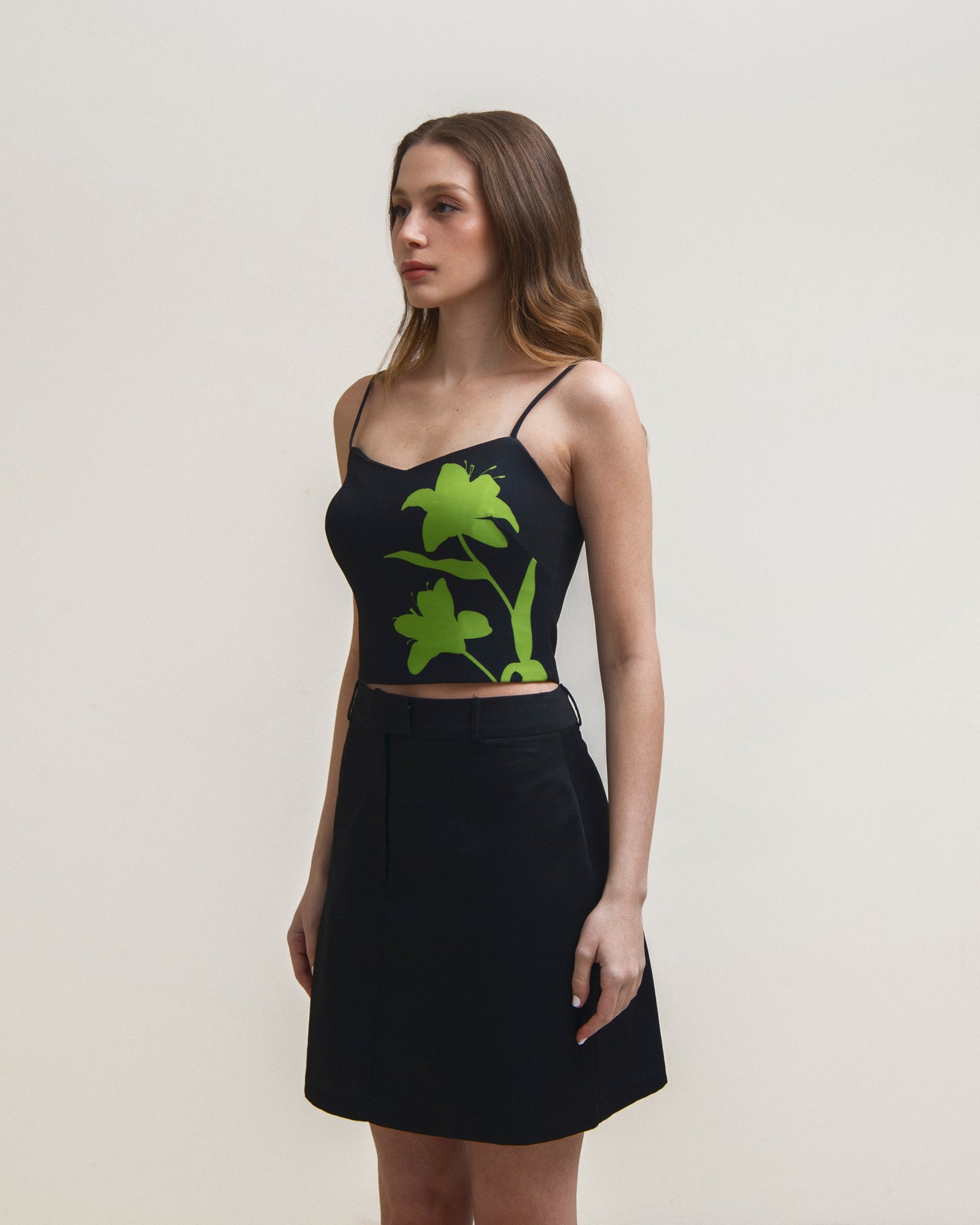Classic Mini Suit Skirt